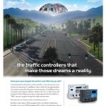 Full page print ad for Econolite (art & copy)